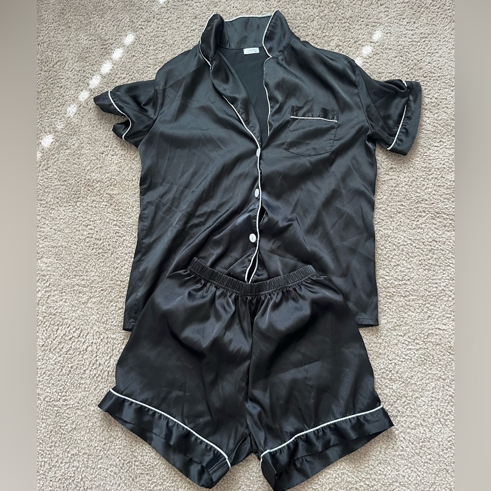 satin PJ set!